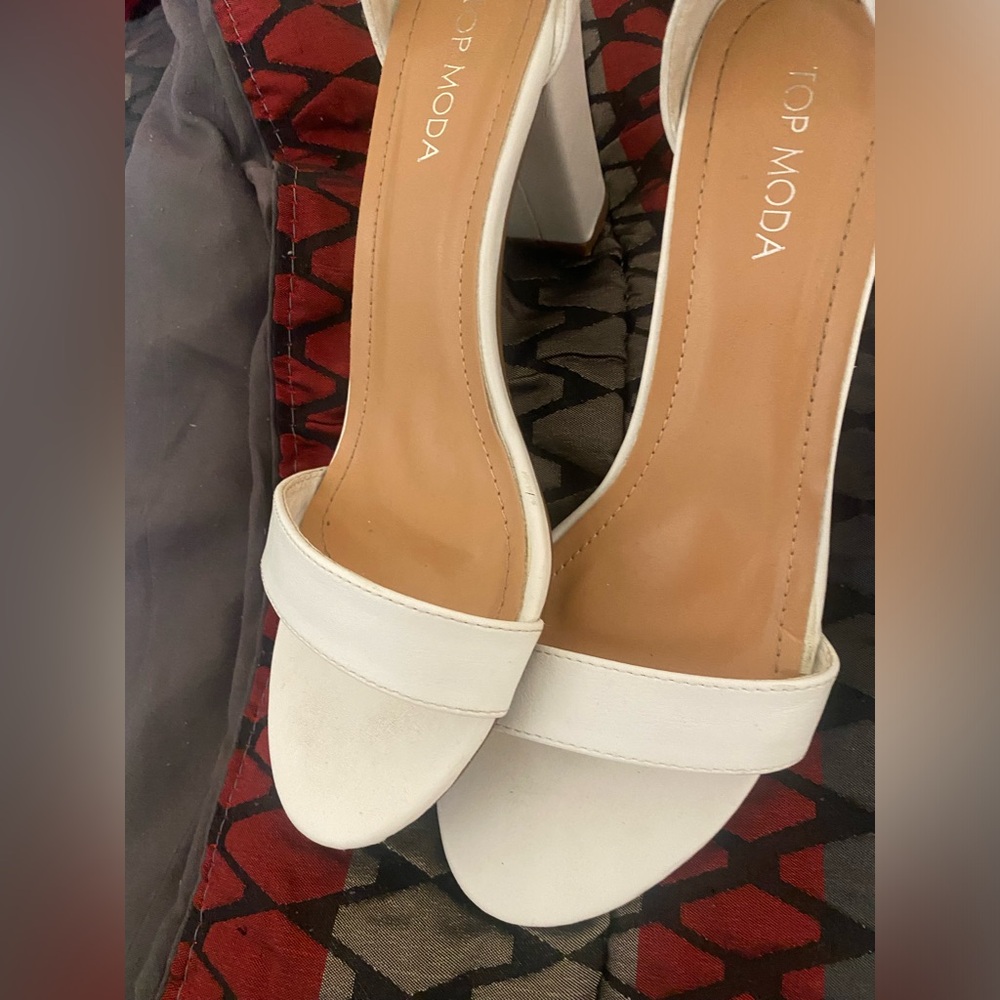 White high heels for prom or special occasions